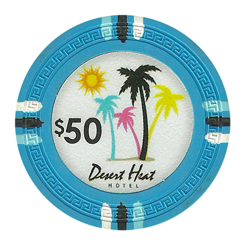 light blue desert heat